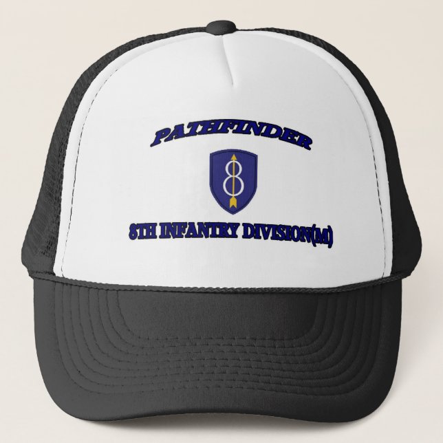 8th Infantry Division Trucker Hat (Front)