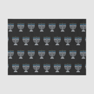 8th Night of Hanukkah Glitter Tissue Paper