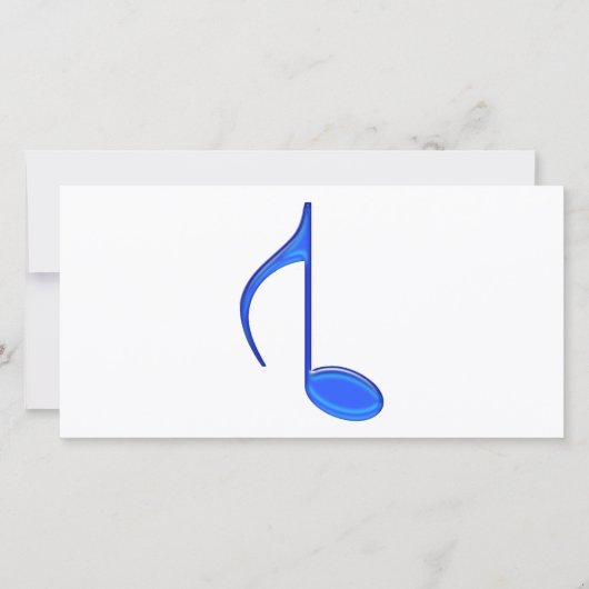 8th Note Created Backwords Royal Blue Large (Front)