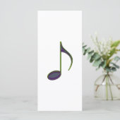 8th Note Large Purplish (Standing Front)