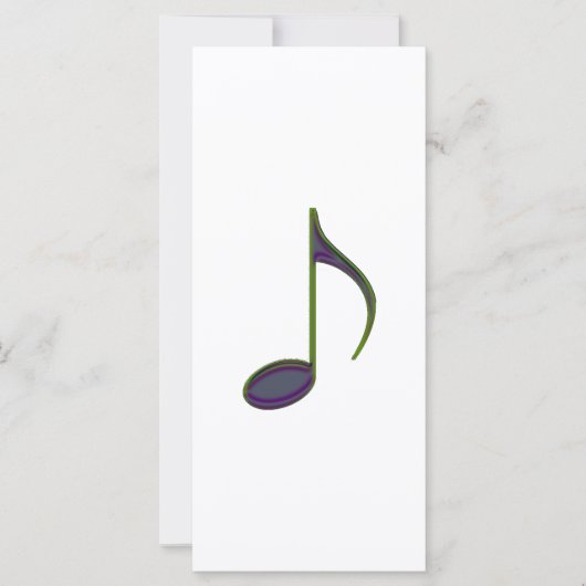 8th Note Large Purplish (Front)