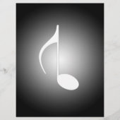 8th Note Reversed Large (Front)