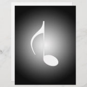 8th Note Reversed Large (Front/Back)