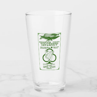 8th Ohio beer glass