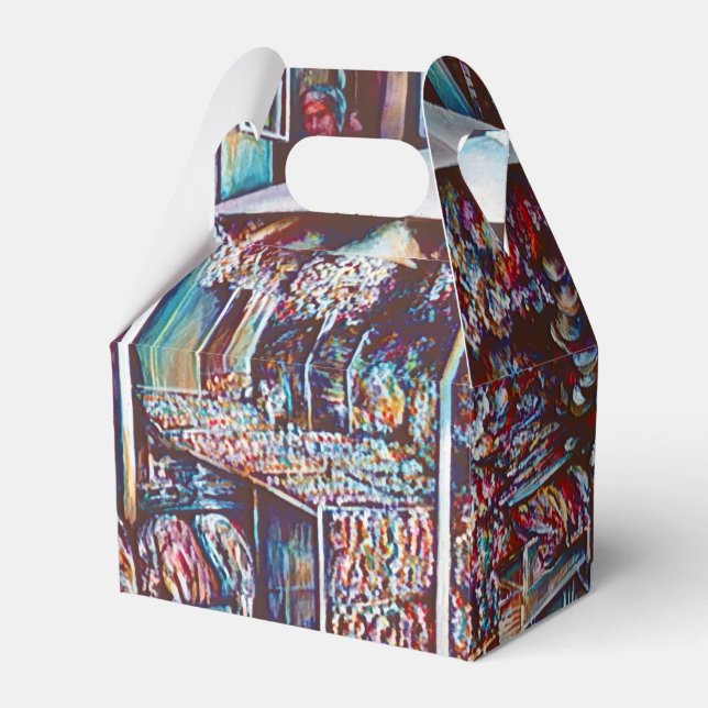 8th Street Rings Favor Boxes (Front Side)