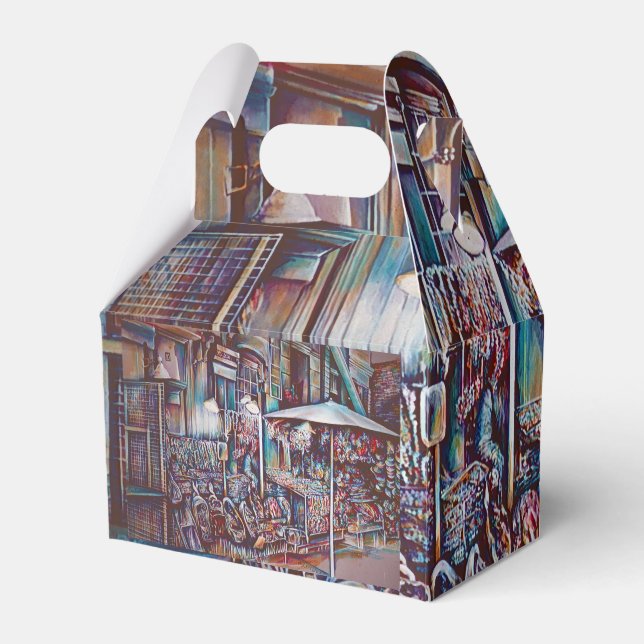 8th Street Rings Favor Boxes (Front Side)