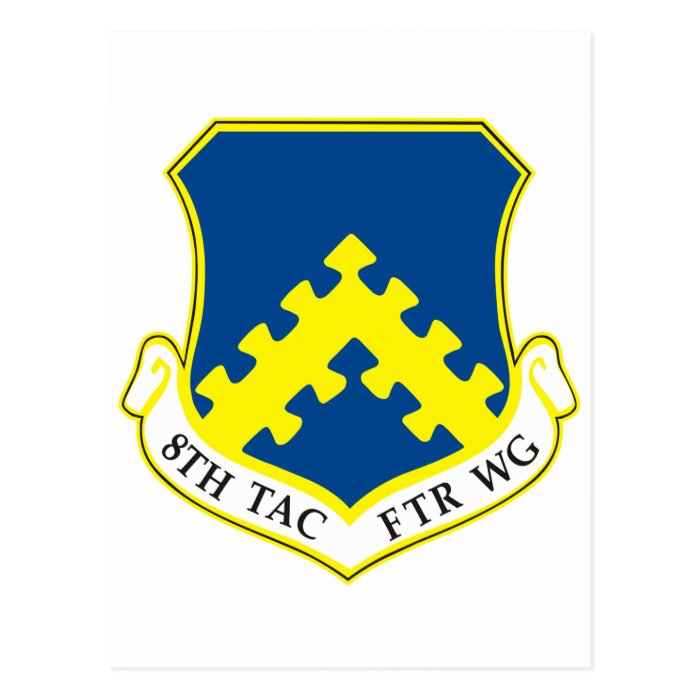 8th Tactical Fighter Wing Post Card