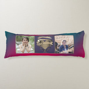 8th Wedding Anniversary 2 Photos Bronze Tourmaline Body Pillow