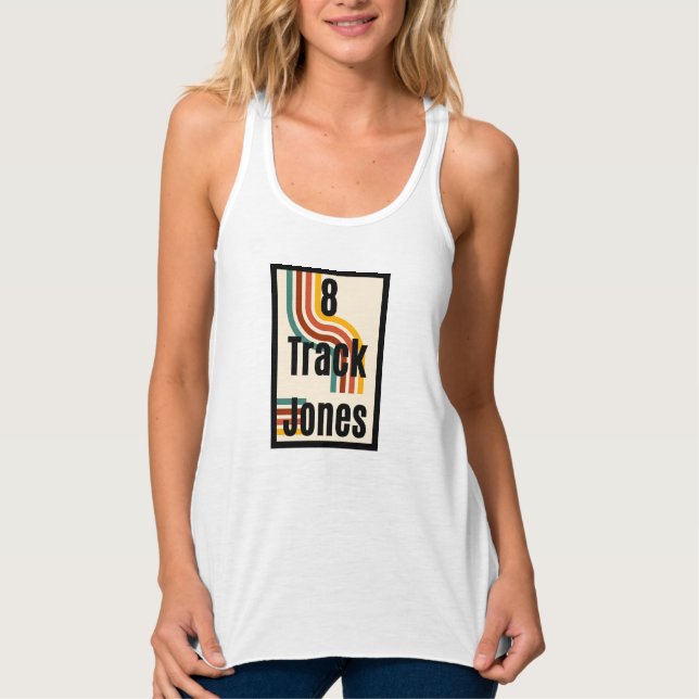 8TJ Retor Girls Tank (Front)