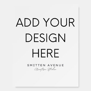 8x10" Foam Core Board Printing