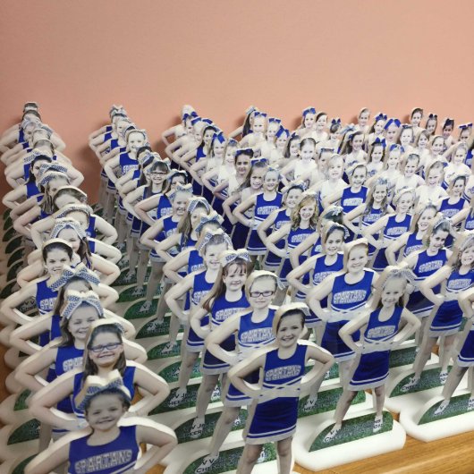 8x10 Matte Finish Create Your Own Photo Statuette  (Front)