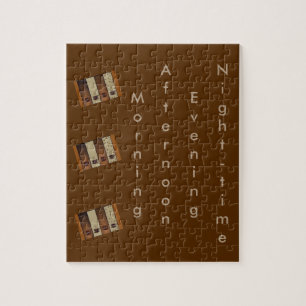 8X10 Photo Puzzle Anytime Coffee