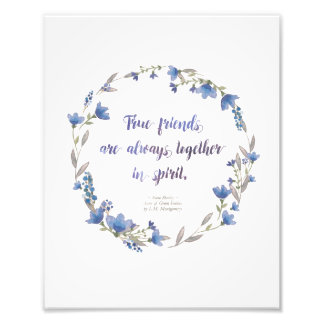 8x10 Print - Anne of Green Gables quote