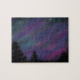 8x10 Puzzle - Aurora Borealis