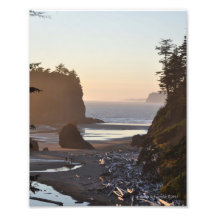 8X10 Ruby Beach on the Pacific Ocean