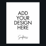 8x10" Sign Custom Print<br><div class="desc">Customize your design in www.templett.com via soulpressdesigns.etsy.com and download as a JPEG with the "Show Bleed" option selected. Upload your designs here... And voilĂ ! You've got your beautiful 8x10" printed signs!</div>