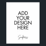 8x10" Sign Custom Print<br><div class="desc">Customize your design in www.templett.com via soulpressdesigns.etsy.com and download as a JPEG with the "Show Bleed" option selected. Upload your designs here...  And voilà! You've got your beautiful 8x10" printed signs!</div>