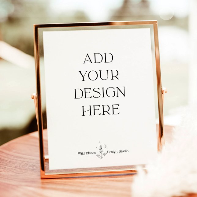 8x10" Sign Printing | Upload Your Design to Print (Creator Uploaded)