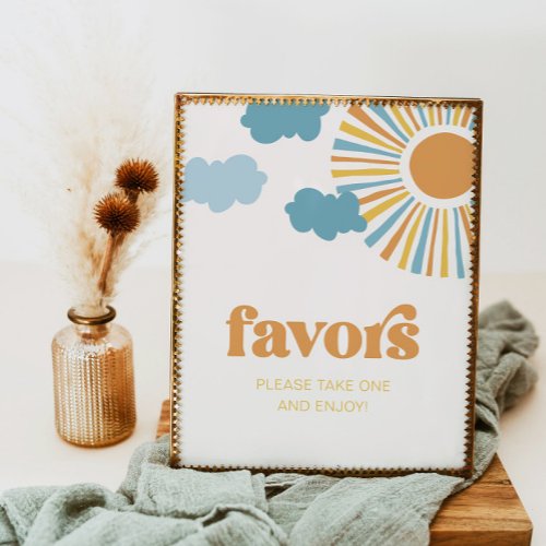 8x10 Sun Favors Sign