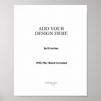 8x10" Wall Art Poster Printing