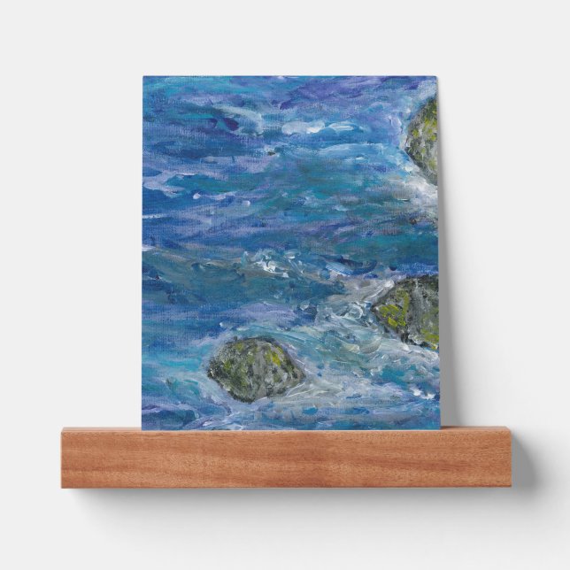 8x10 water print picture ledge (Front)
