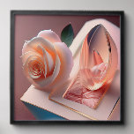 8x8 Photo Tile Peel &amp; Stick Black Frame