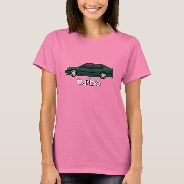 9000aero green T-Shirt (Front)