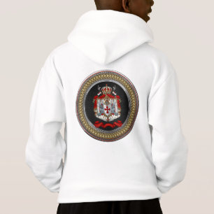 [900] Knights Templar Coat of Arms Hoodie