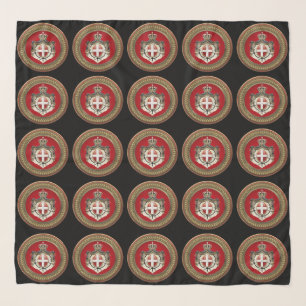 [900] Order of Malta - SMOM Coat of Arms Scarf