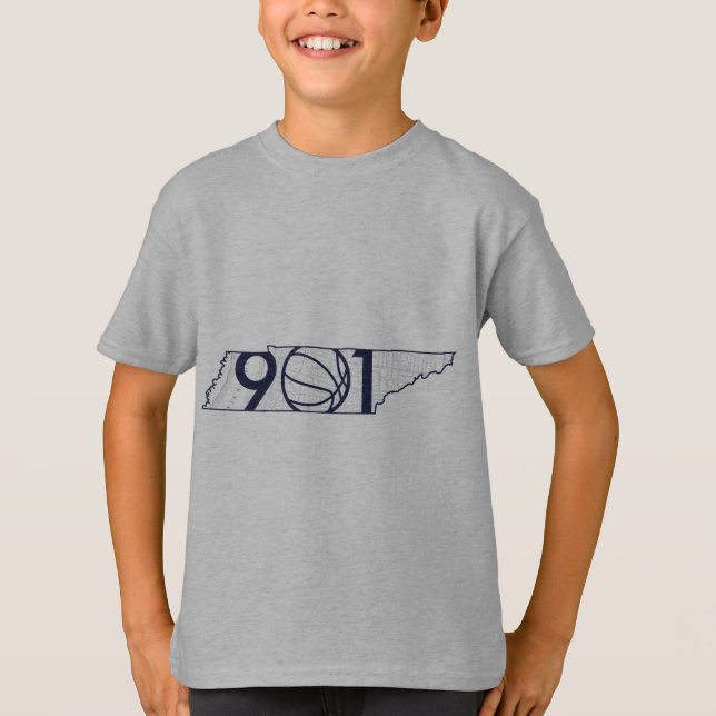 901 Basketball T-Shirt (Front)