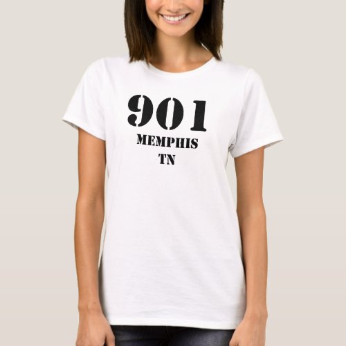 901 Memphis TN T_Shirt