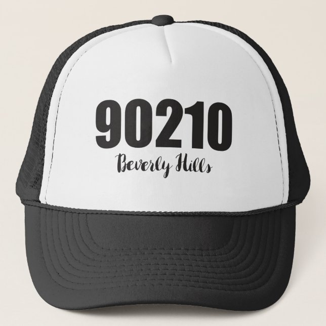 90210 BeverlyHills Trucker Hat (Front)