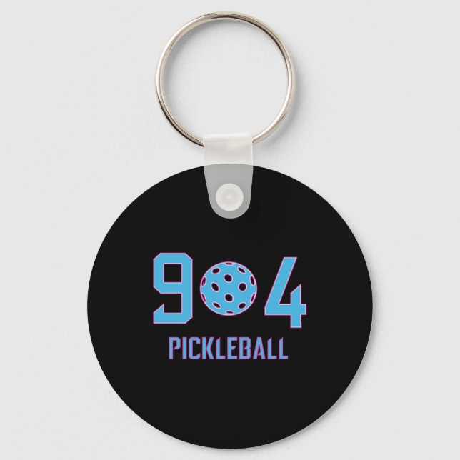 904 Pickleball   Keychain (Front)