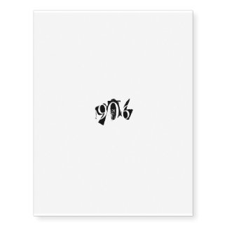 906 Temporary Tattoo