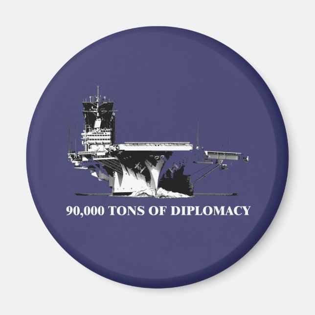 90,000 tons of diplomacy magnet (Front)