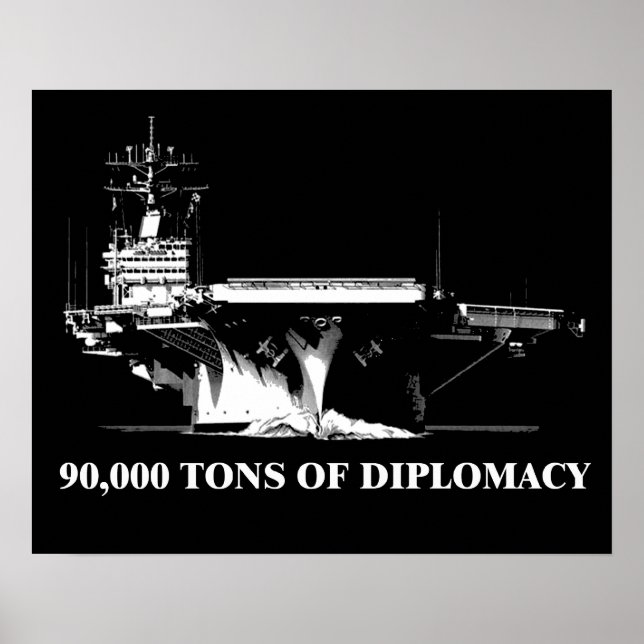 90,000 Tons of Diplomacy: Navigating Global  Poster (Front)