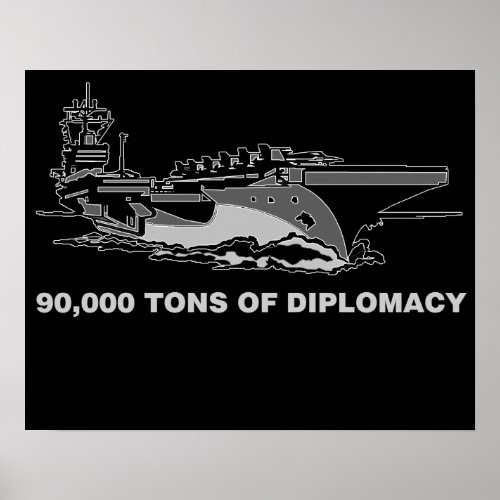 90000 Tons of Diplomacy Navigating Global Relati Poster