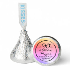 90 and Fabulous 90th Birthday Party  Hershey®'s Kisses®