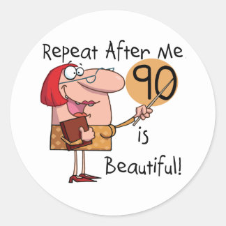 90th Birthday Stickers | Zazzle