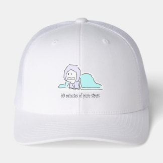 90 Minutes of Pure Stress – Minimalist Graphic cap