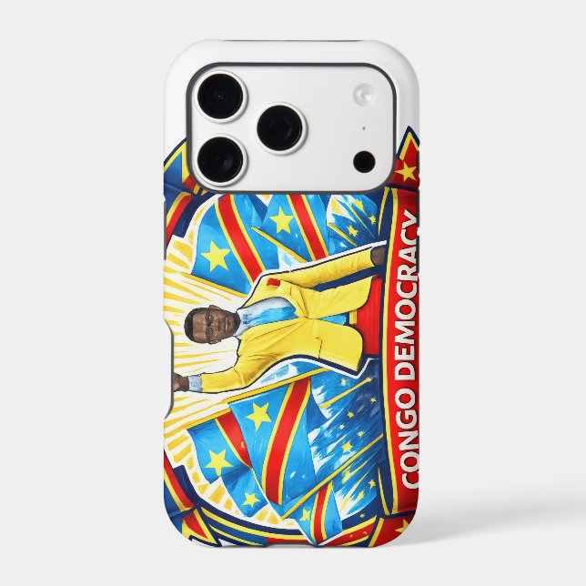 90 Minutes Without Moving – The Legendary Congo Fa iPhone Case (Back)