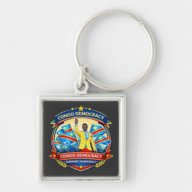 90 Minutes Without Moving – The Legendary Congo Fa Keychain (Front)