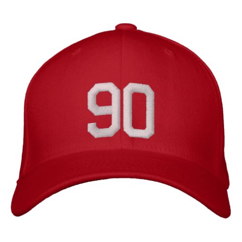 90 Ninety Embroidered Baseball Cap