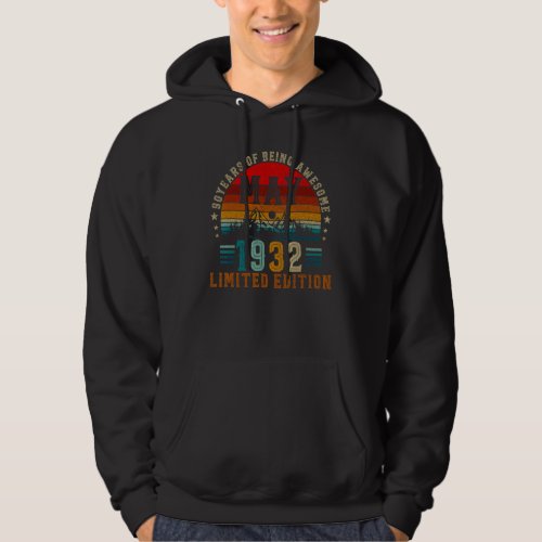 90 Year Old  May 1932  90th Birthday 1 Hoodie
