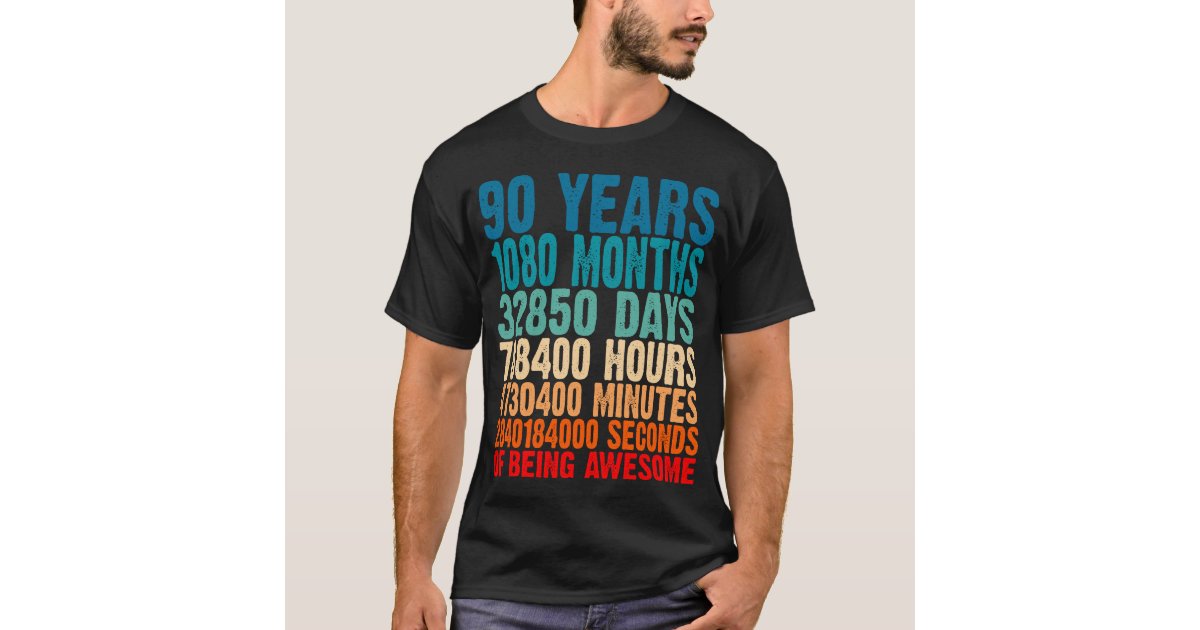 90th Birthday Gift The Fishing Legend 90 Years Fisherman T-Shirt