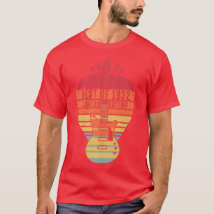90 Years Old Birthday Best Of 1932 Limited Edition T-Shirt