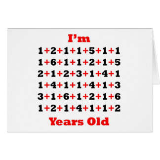 90 Years old! Blk Red Cards