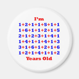 90 Years old! Magnet