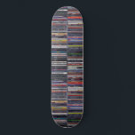 90's & 2000's Hip Hop Classic CD's Photo Skateboard<br><div class="desc">90's & 2000's Hip Hop Classic CD's Photo</div>