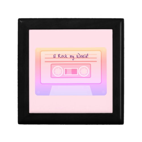 90s 80s Vaporwave Aesthetic Pink Valentines Day Gift Box